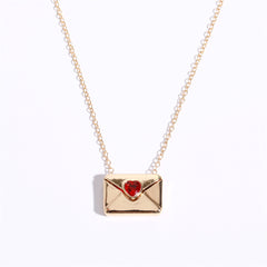 Love Letter Envelope Necklace