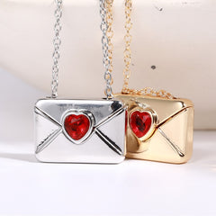 Love Letter Envelope Necklace